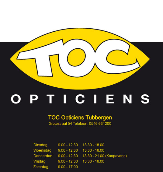 TOC Opticiens Almelo Tubbergen